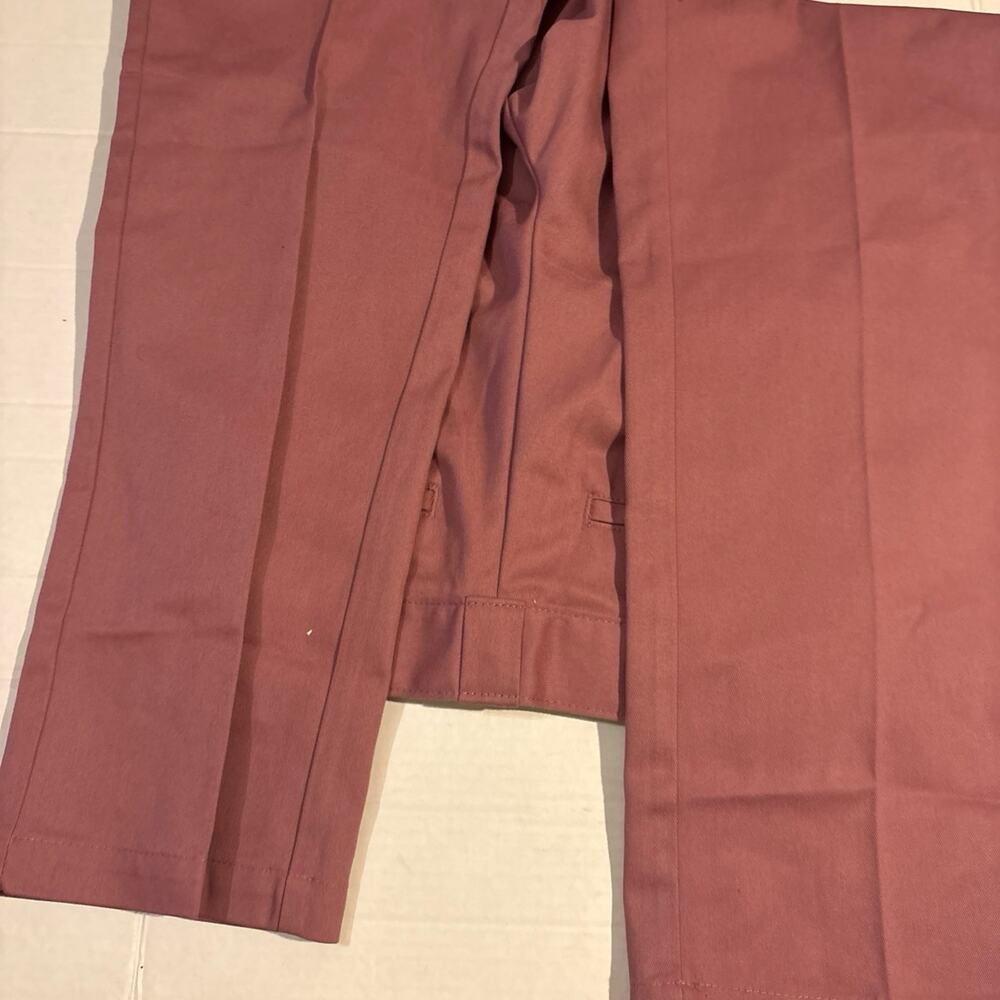 Women’s Ladies Teens Dickies 874 Work Pants - Pink - Size 4 SH - Picture 5 of 12
